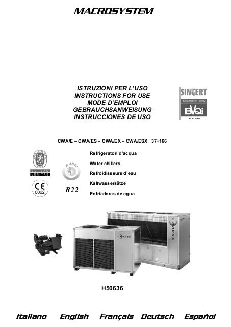 Pompe a chaleur rhoss tcae thae 114 118
