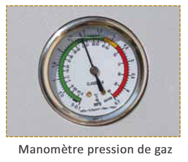 Pompe a chaleur piscine manometre