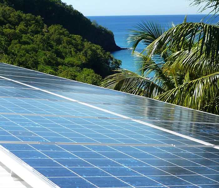 Panneau solaire martinique