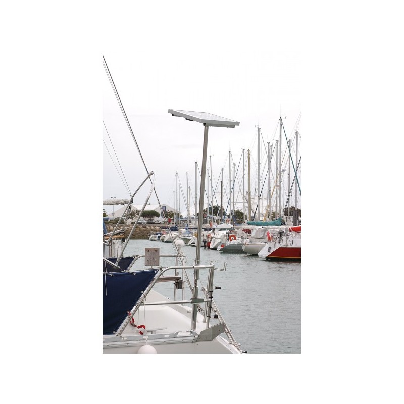 Panneau solaire sur fast install