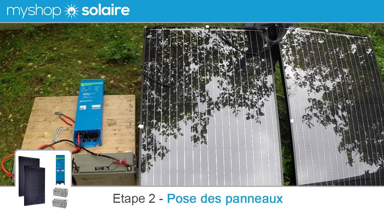 Panneau solaire 12v 500w