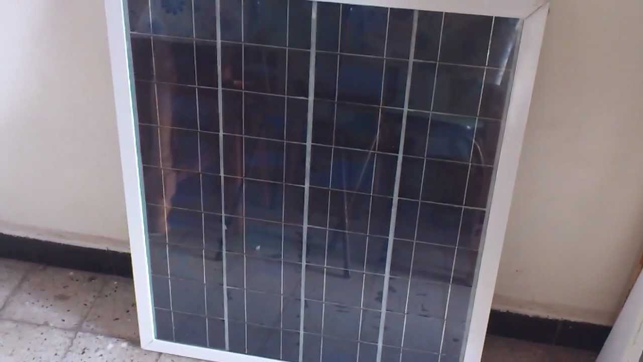 Fabrication d'un panneau solaire artisanal