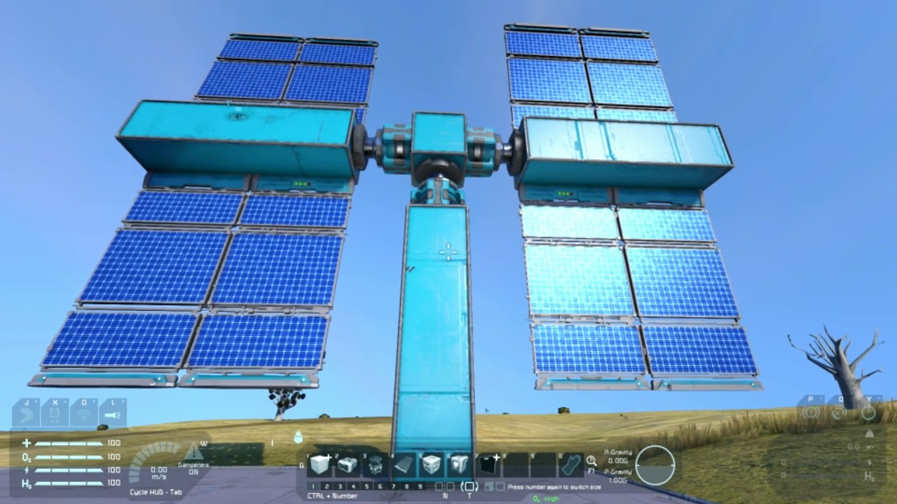 Space engineer panneau solaire