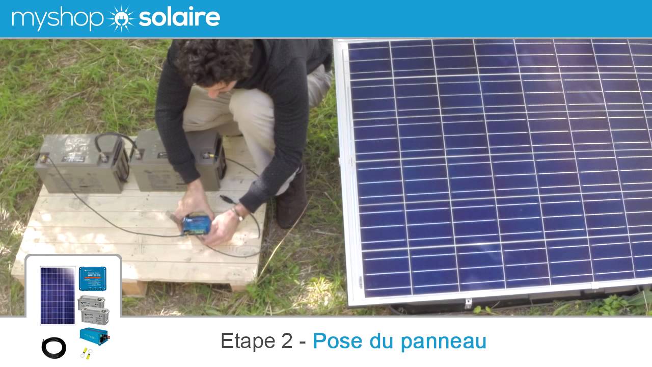 Prix pose d'un panneau solaire
