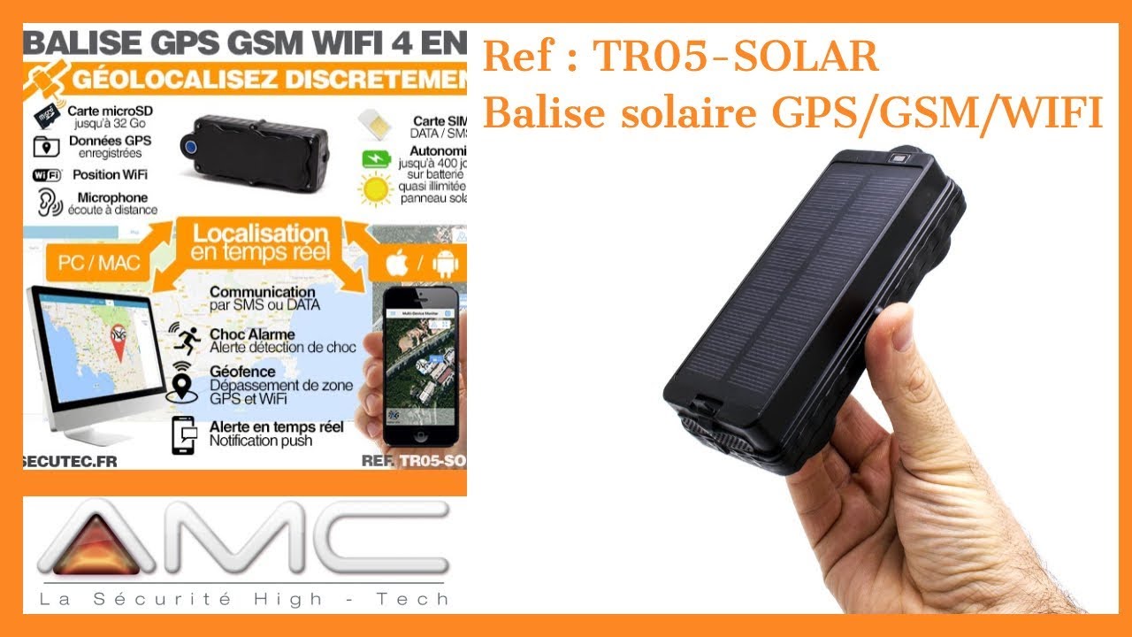 Alarme avec panneau solaire