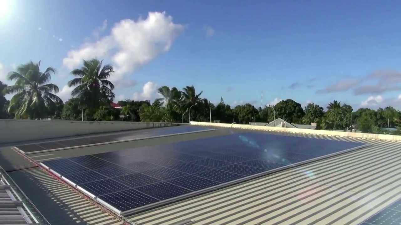 Panneau solaire pub