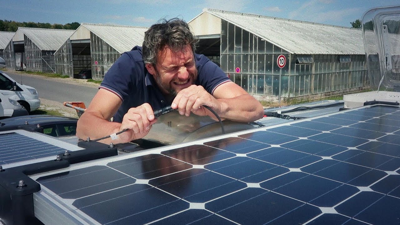Comment installer panneau solaire fourgon