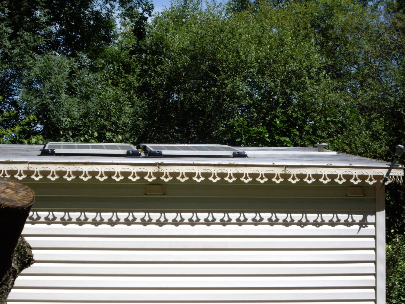 Panneau solaire pour mobile home