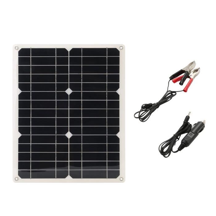 Panneau solaire allume cigare