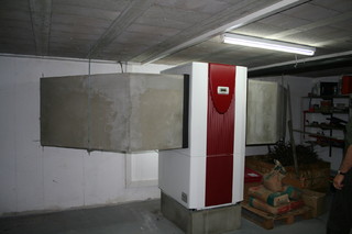 Pompe à chaleur air eau installation intérieure