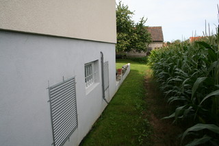 Pompe a chaleur sur facade