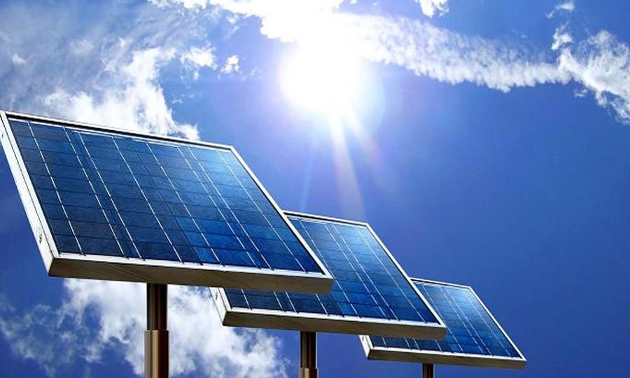 Panneau solaire soleil
