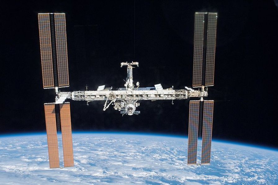 Panneau solaire iss