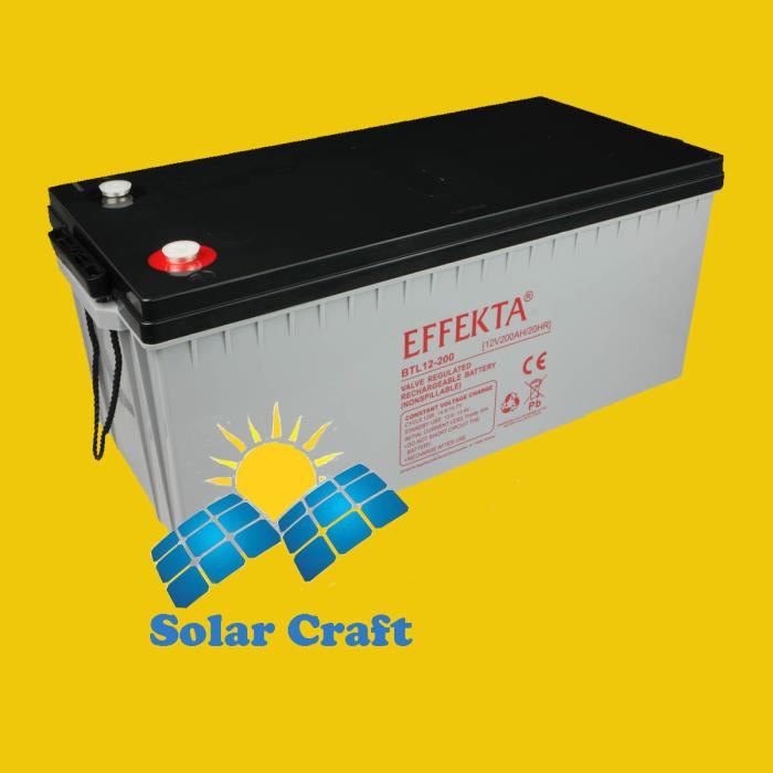Batterie stockage panneau solaire