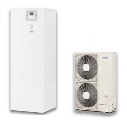 Fuite d'eau sous pompe a chaleur daikin