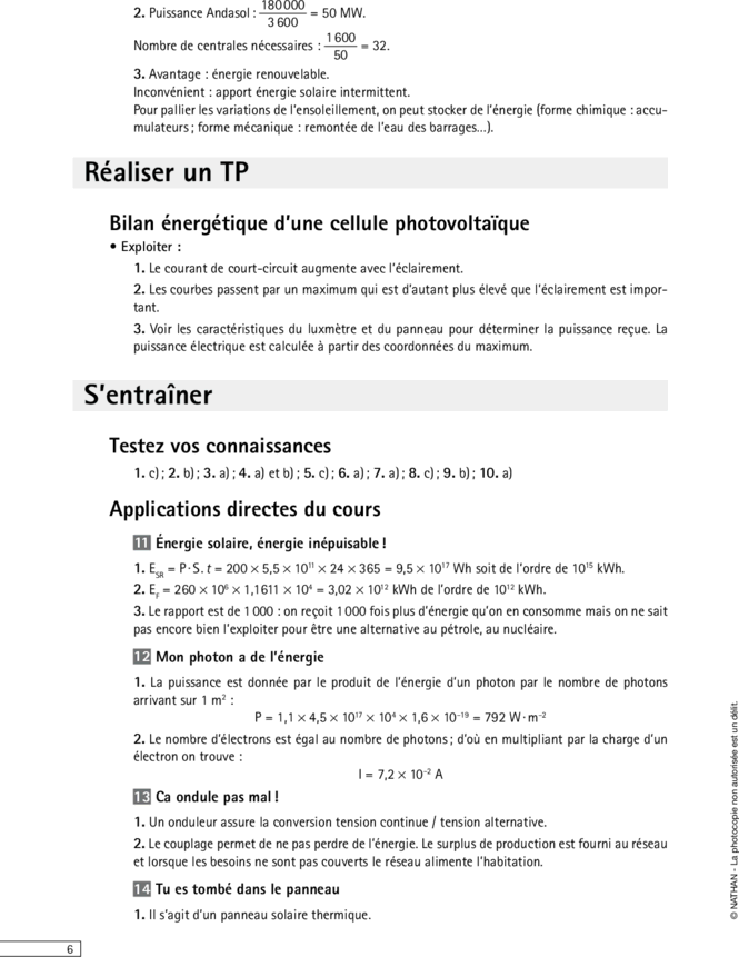 Tp panneau solaire sti2d