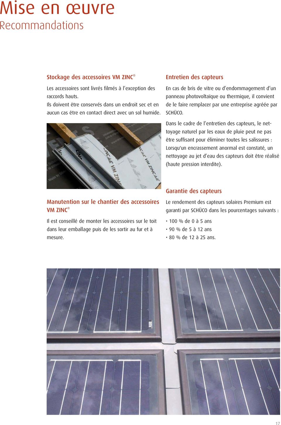 Panneau solaire schuco