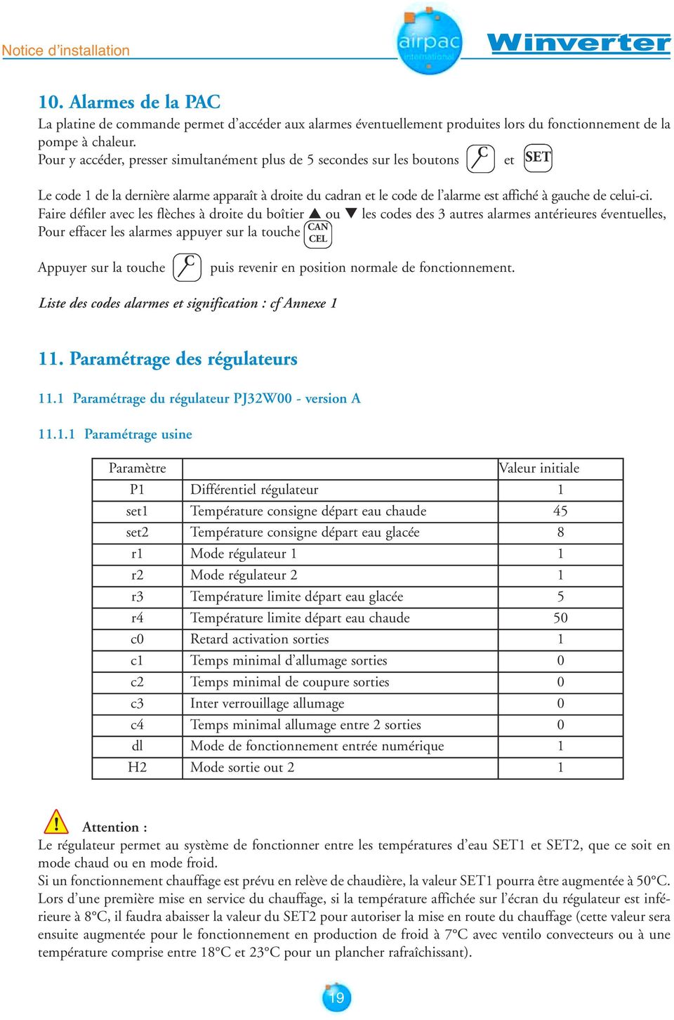 Code erreur pompe a chaleur sanyo