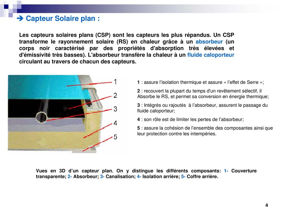 Isolation panneau solaire thermique