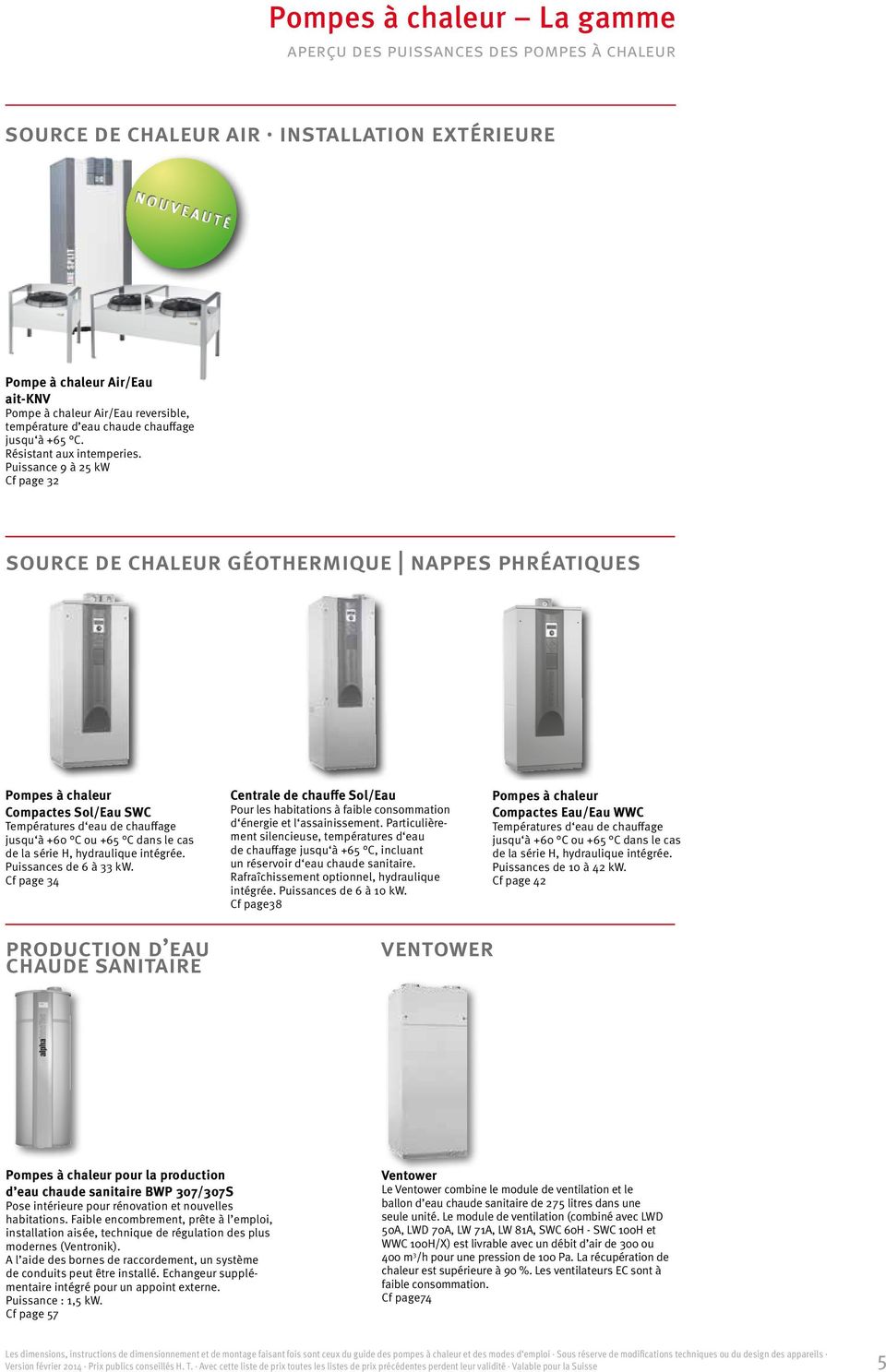 Prix pompe a chaleur avec production eau chaude