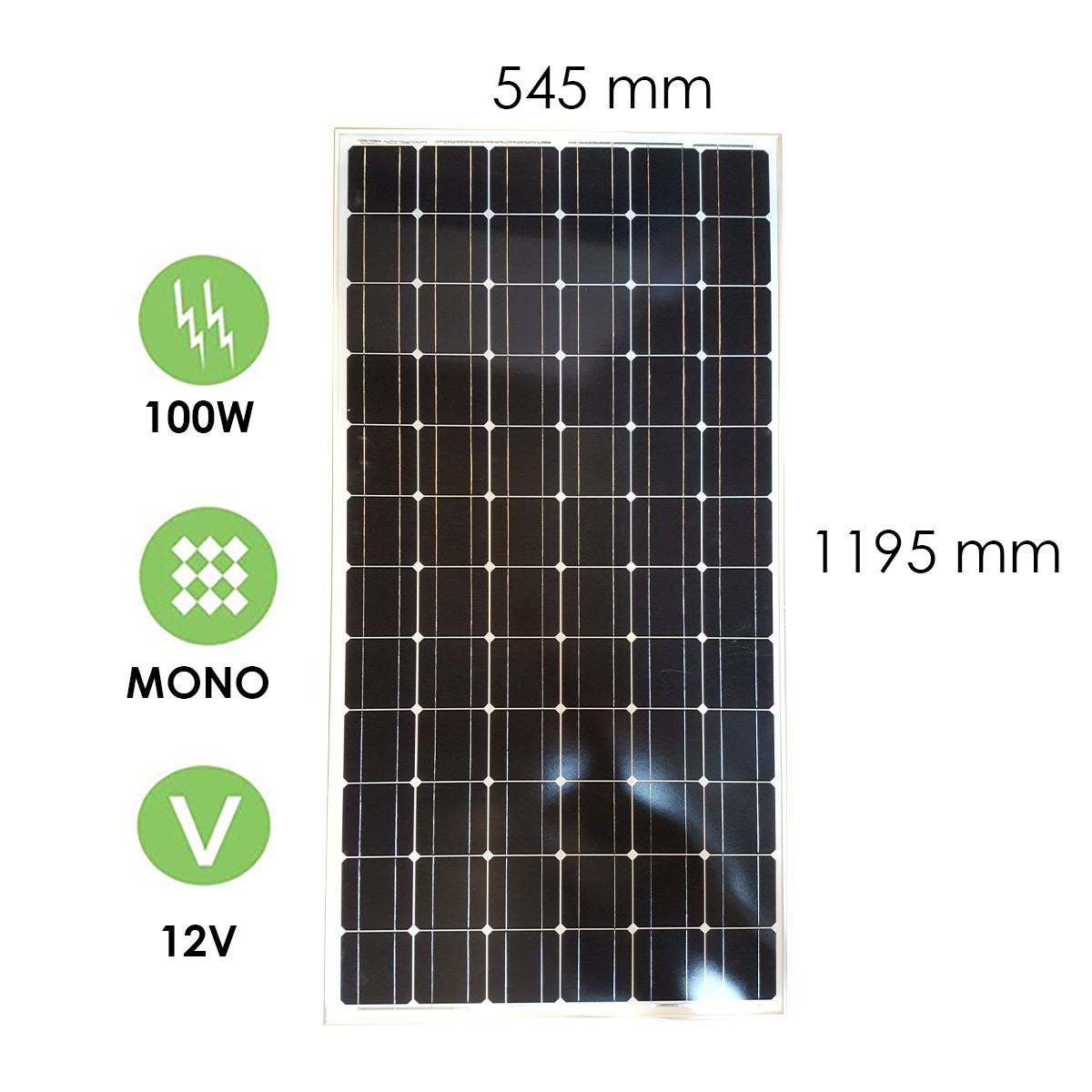 Panneau solaire professionnel 40v