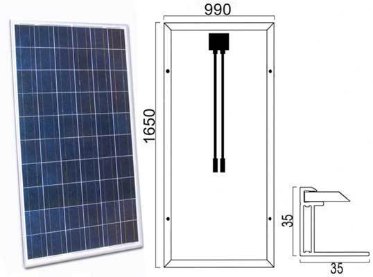 Puissance crete panneau solaire