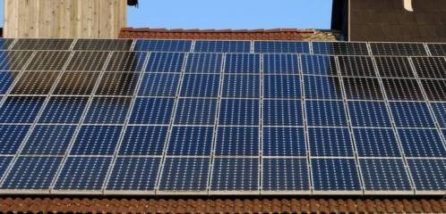 Panneau solaire au lycée