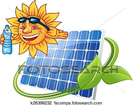 Dessin de panneau solaire