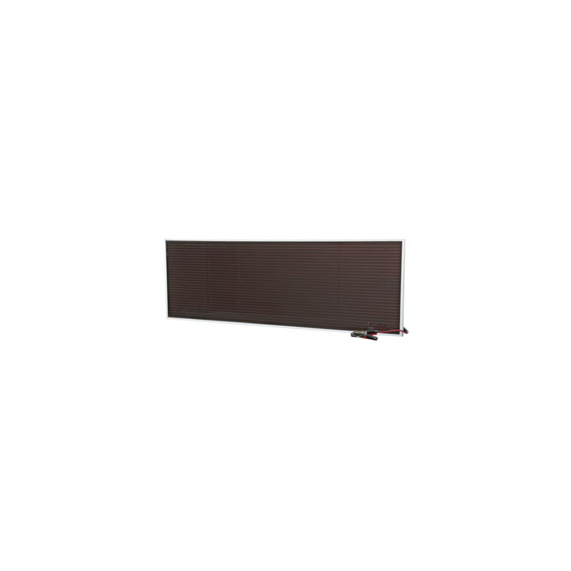 Panneau solaire silicone amorphe