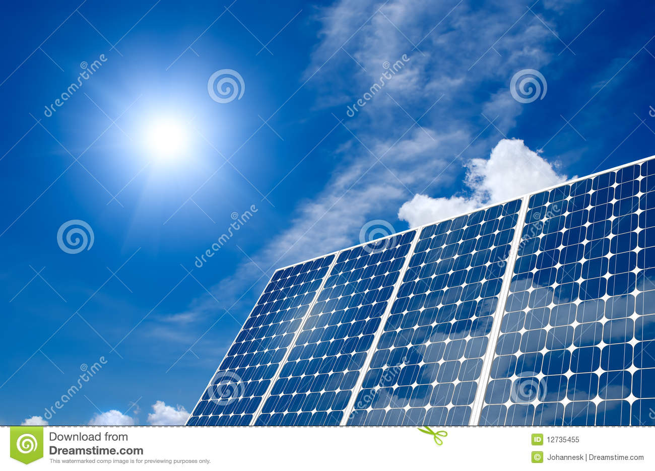 Panneau solaire droit