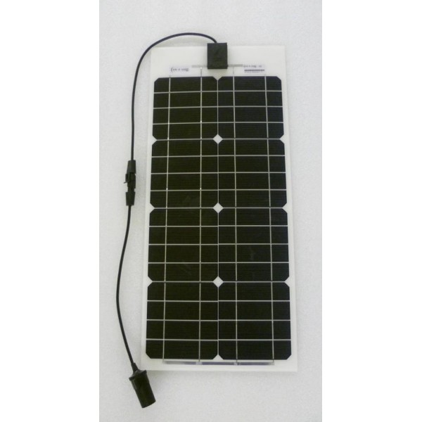 Panneau solaire souple transparent