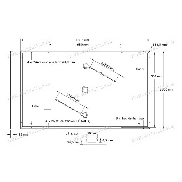 Panneau solaire qcells