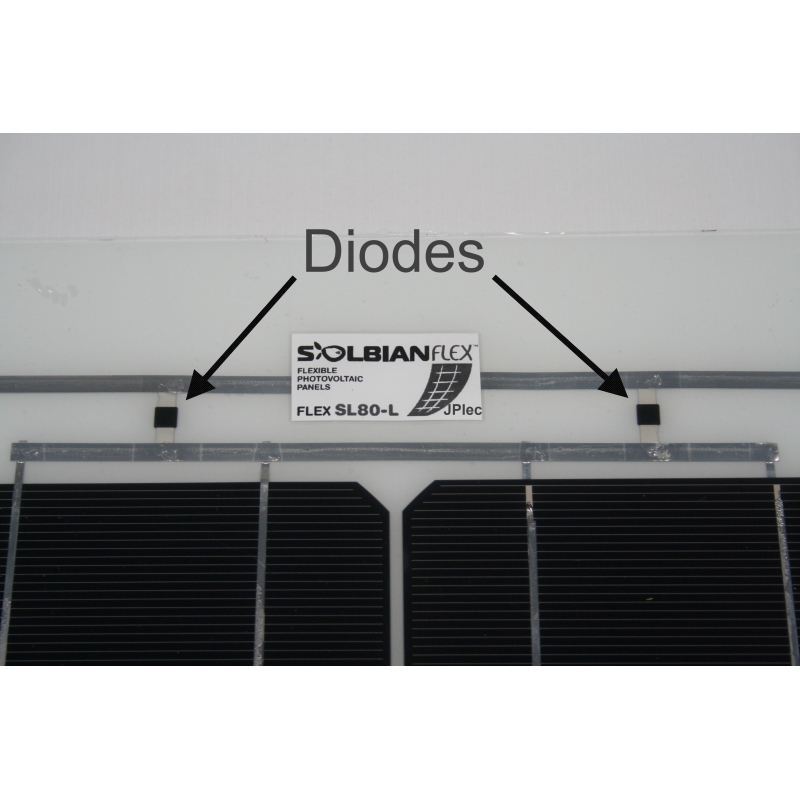 Panneau solaire adhesif