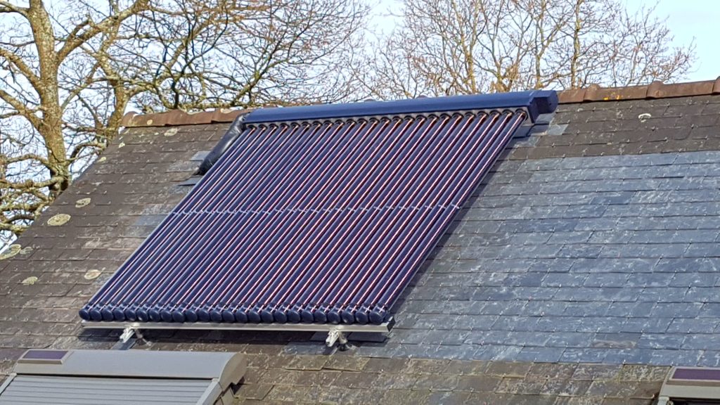 Panneau solaire thermique tube