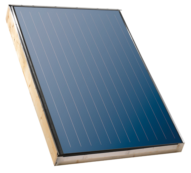 Panneau solaire chauffant amovible