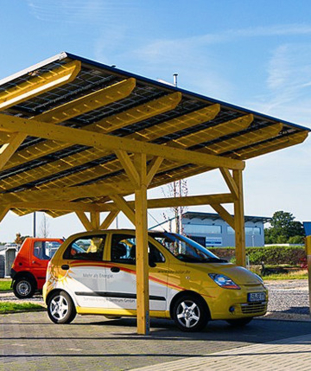 Installation panneau solaire garage