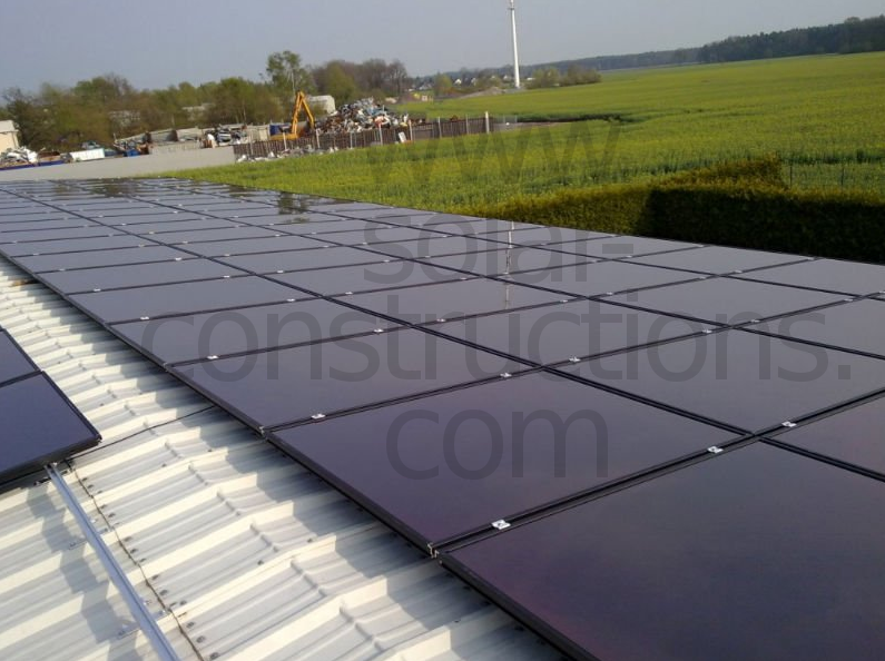Panneau amorphe solaire
