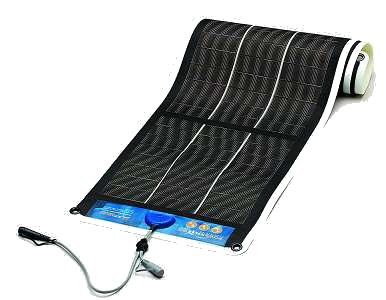 Panneau solaire thermique souple