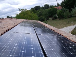 Equipement pour panneau solaire