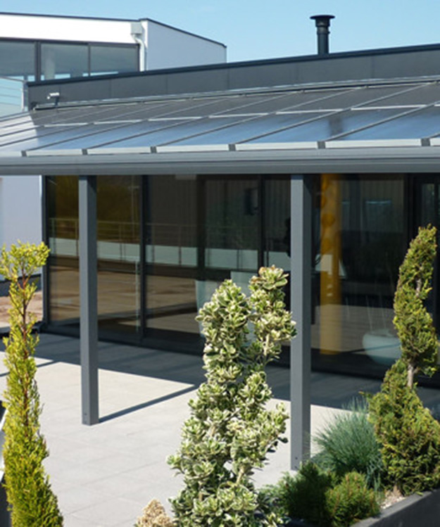 Panneau solaire pour veranda