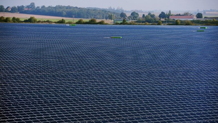 Panneau solaire loire