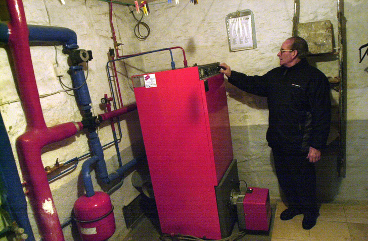 Chaudiere fiuol pompe à chaleur