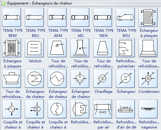 Symbole electrique pompe a chaleur