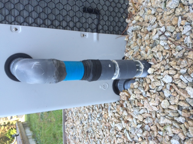 Pompe a chaleur fuit