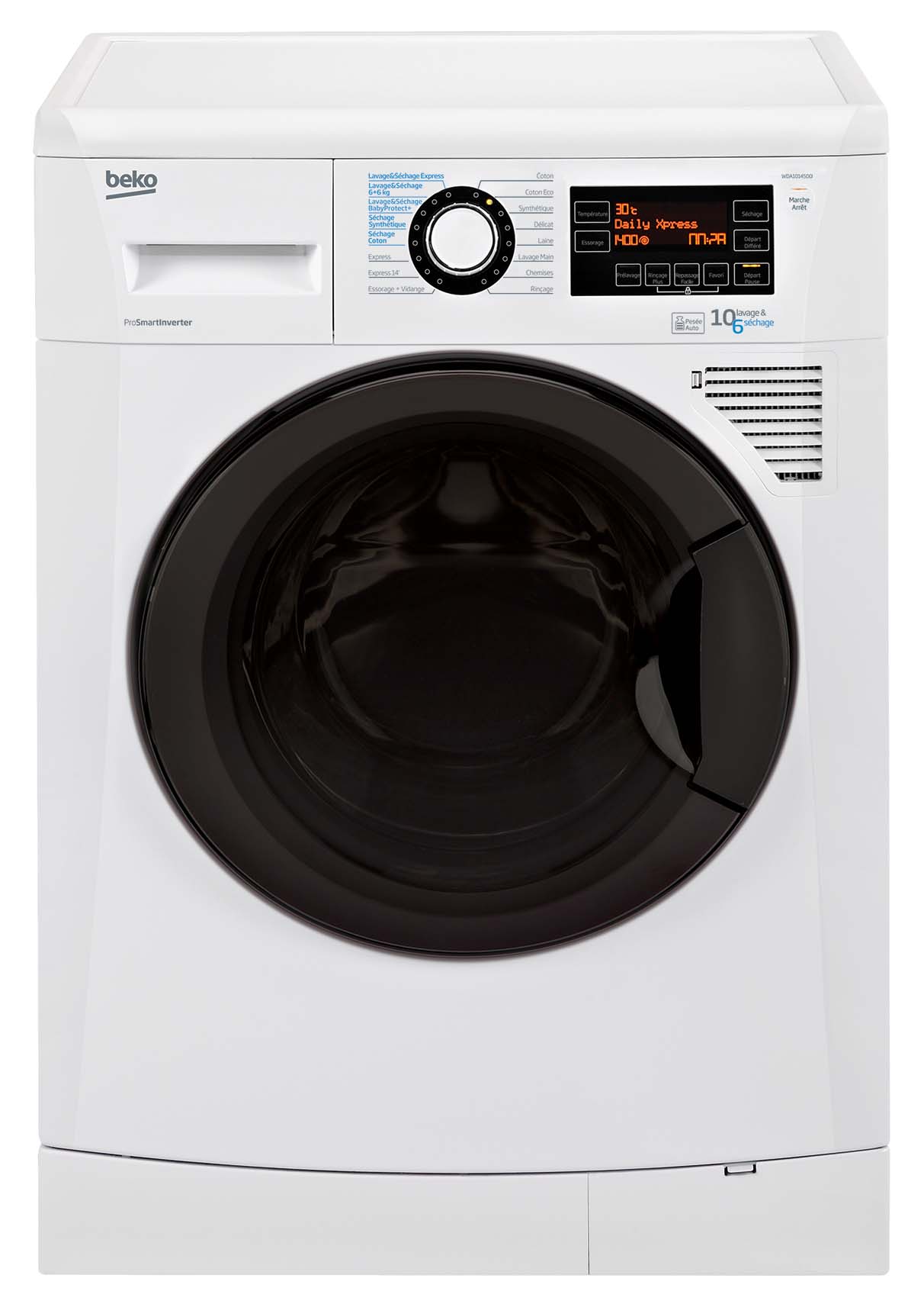 Pompe a chaleur lave linge sechant