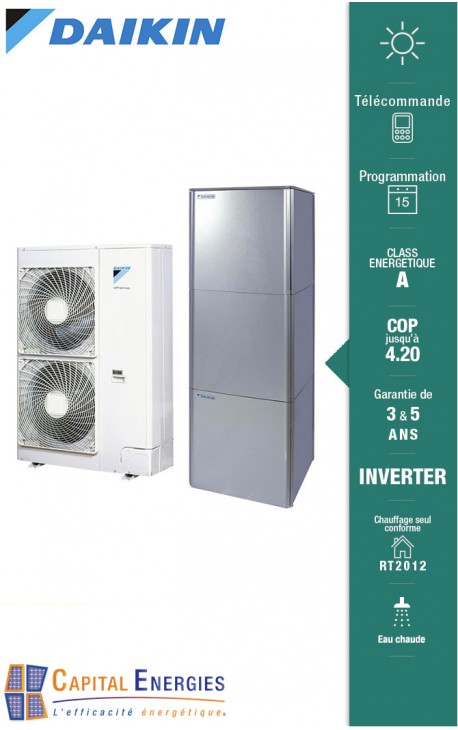 Pompe a chaleur 8 kw daikin