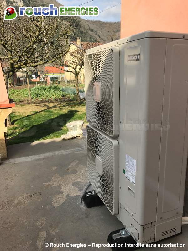 Hitachi pompe à chaleur air eau
