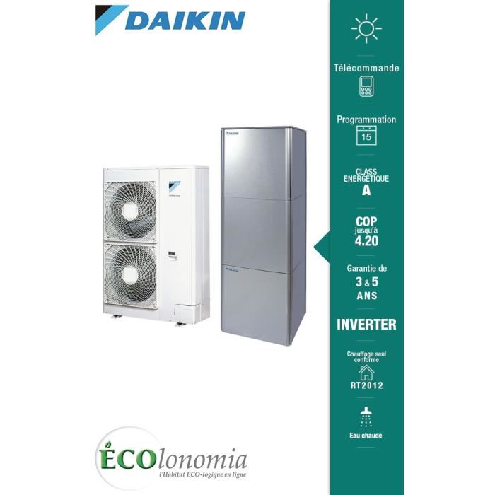 Pompe a chaleur daikin basse temperature prix