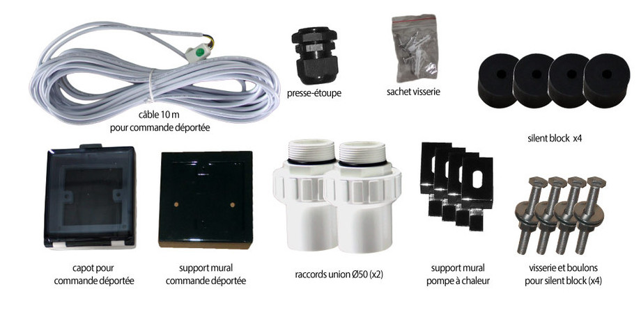 Raccord pour pompe a chaleur zodiac