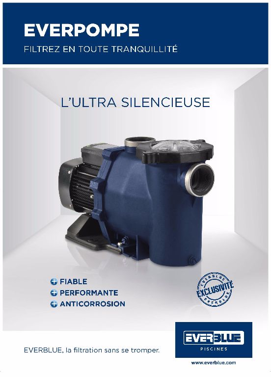 Pompe a chaleur piscine everblue